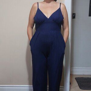 Japna Navy Jumpsuit Size M